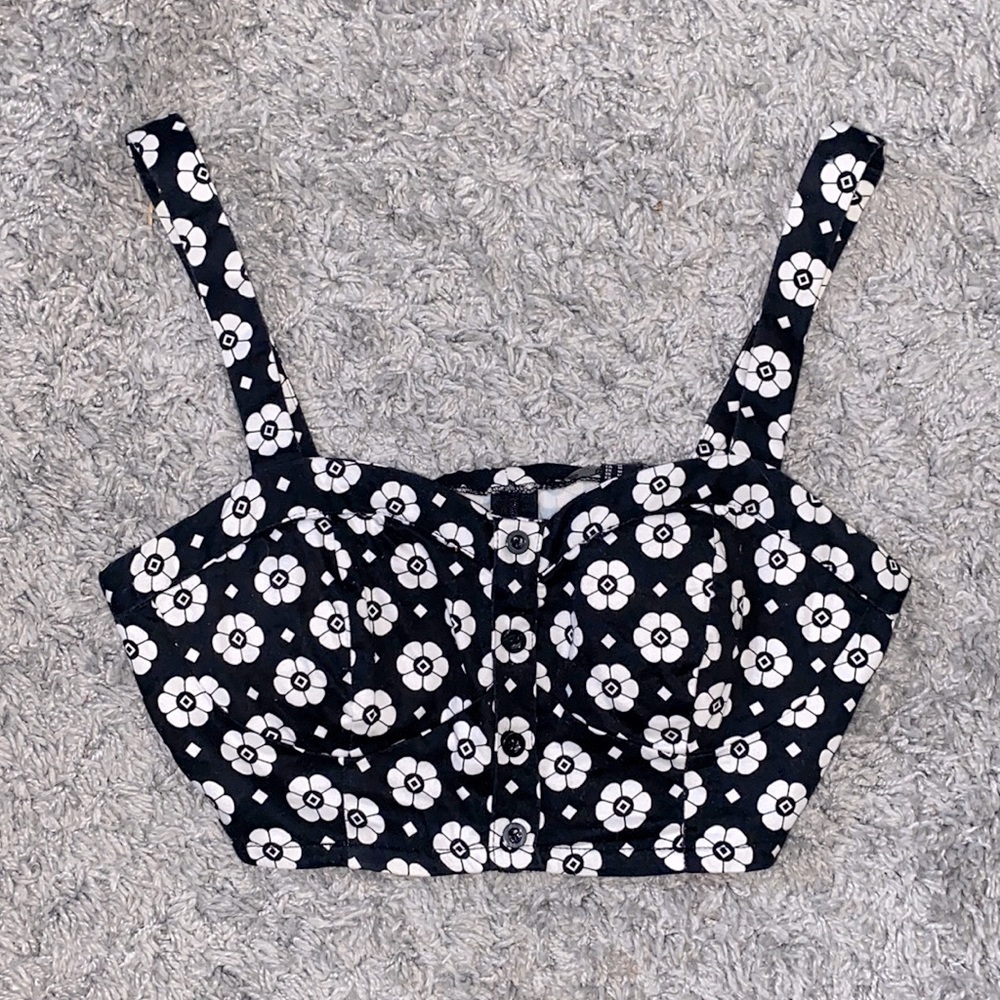 Floral Crop Top